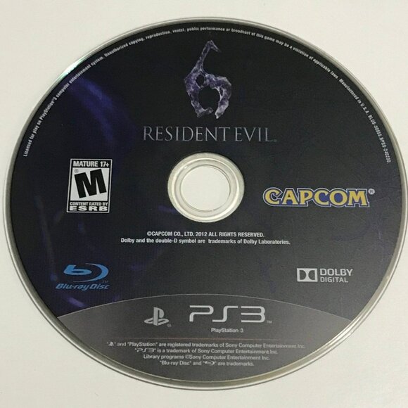 PS3 Resident Evil 6 PlayStation 3 - Picture 1 of 2